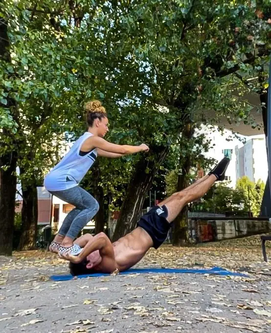 Fitness di coppia - foto